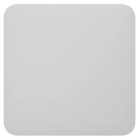 Фронтальна панель Ajax SoloCover (CP) white