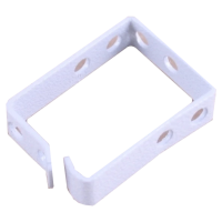 Кабельний організатор-кільце 44х60, метал 2мм, сірий