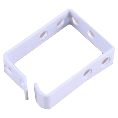 Кабельний організатор-кільце 44х60, метал 2мм, сірий