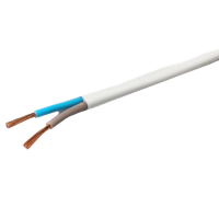 Провід ШВВП 2х0,75 білий 100м (Україна)