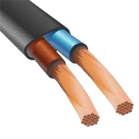 Провід ШВВП 2х0,75 чорний 100м (Україна)