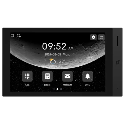 Відеодомофон Dnake H616 BLACK 8' Android 10