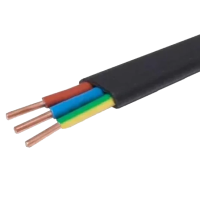 Кабель ВВГ нг LS П 3х2,5 чорний (Україна) (100м)