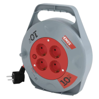 Подовжувач на котушці EMOS P19510 10м SCHUKO