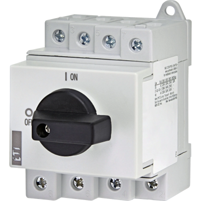 Роз'єднувач запобіжників PV ETI LS32 SMA A4 4р "1-0" 32A 1000V DC