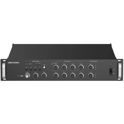 Мережевий підсилювач Hikvision DS-QAZ1A500G1-VB4 500 Вт на 2 зони