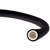 Кабель для сонячних панелей H1Z2Z2-K 1x 6 чорний (NKK) бухта 50 м