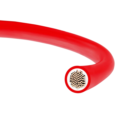 Кабель для сонячних панелей H1Z2Z2-K 1x 6 червоний (NKK) бухта 50 м