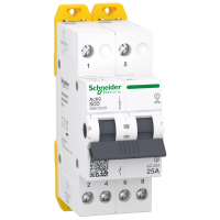 Перемикач 3-х позиційний Schneider Electric iSSW Acti9 2P 25 A