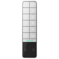 Бездротова клавіатура Ajax KeyPad Outdoor Jeweller (8EU) ASP white