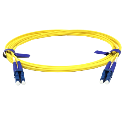 Патчкорд оптичний CMS LC/UPC-LC/UPC SM 2м Duplex Slim