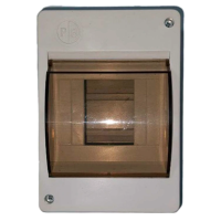 Корпус пластиковий ОВ-4 під 3-4 автомати з кришкою