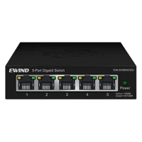 Комутатор 5 портів некерований Ewind EW-S1605CGU 1000M