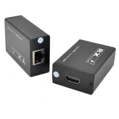 Одноканальний пасивний подовжувач HDMI сигналу по UTP кабелю