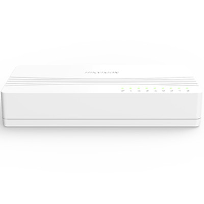 Комутатор 8 портів некерований Hikvision DS-3E0108D-E