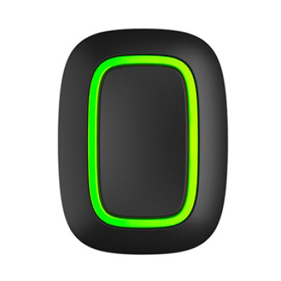 Беспроводная тревожная кнопка черная Ajax Button black EU