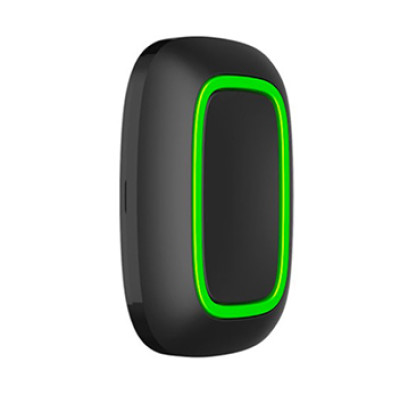 Бездротова тривожна кнопка чорна Ajax Button black EU