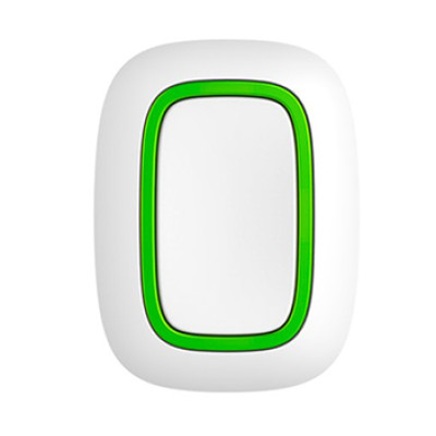 Беспроводная тревожная кнопка белая Ajax Button white EU