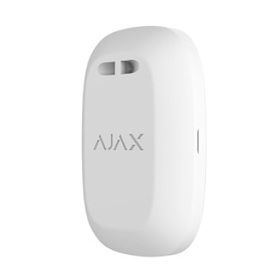 Бездротова тривожна кнопка біла Ajax Button white EU