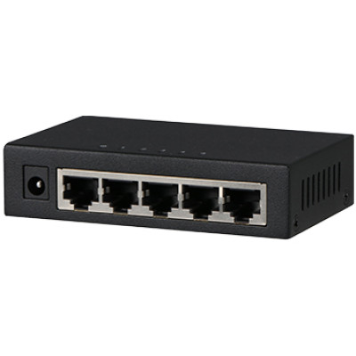 5-портовый гигабитный неуправляемый коммутатор DH-PFS3005-5GT