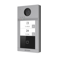 2 Мп IP вызывная панель на 2 абонента c ИК подсветкой и Wi-Fi DS-KV8213-WME1