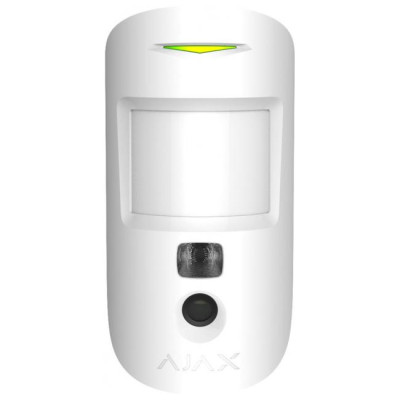 Датчик движения с фотокамерой Ajax MotionCam white EU