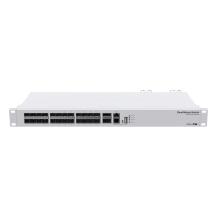 Коммутатор 24 порта управляемый MikroTik CRS326-24S+2Q+RM