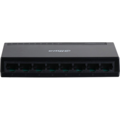 Коммутатор 8 портов неуправляемый Dahua DH-PFS3008-8GT-L