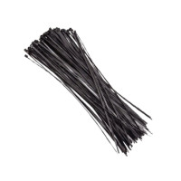 Стяжки чёрные Courbi 3,6x200 мм