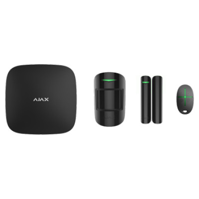 Комплект охранной сигнализации Ajax StarterKit Plus (Чёрный)