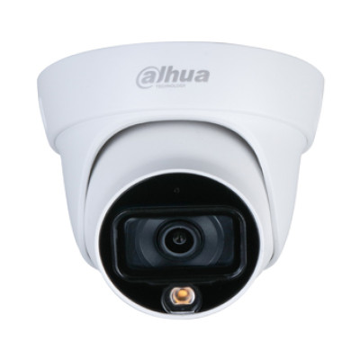 5Мп HDCVI видеокамера Dahua с подсветкой DH-HAC-HDW1509TLP-A-LED (3.6 мм)
