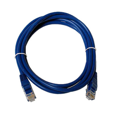 Патчкорд (для внутренней прокладки) 2м UTP Cat5E Blue