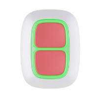 Тривожна кнопка Ajax DoubleButton white EU