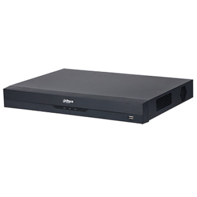 16-канальный Penta-brid 4K-N/5MP 1U 2HDDs WizSense DH-XVR5216AN-4KL-I2