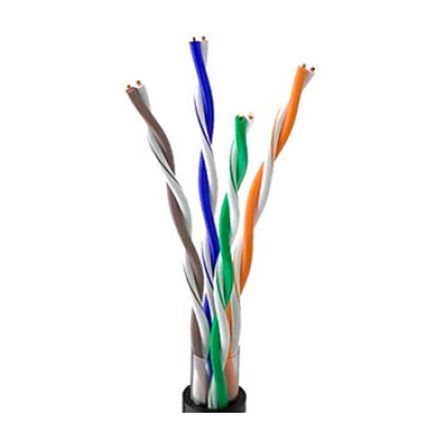 Витая пара (UTP медь наружный) OK-Net КПП-ВП (100) UTP кат.5е, 4х2х0.51 бухта 305м