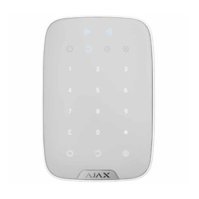 Беспроводная клавиатура Ajax Keypad Plus white