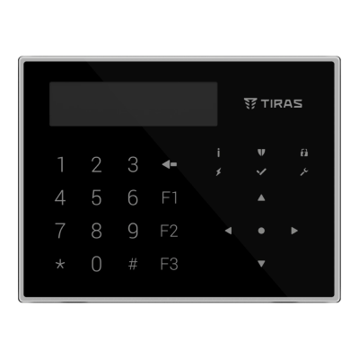 Клавиатура Тирас Tiras K- GLCD (black)