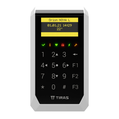 Сенсорна OLED клавіатура Тірас Tiras K-PAD OLED