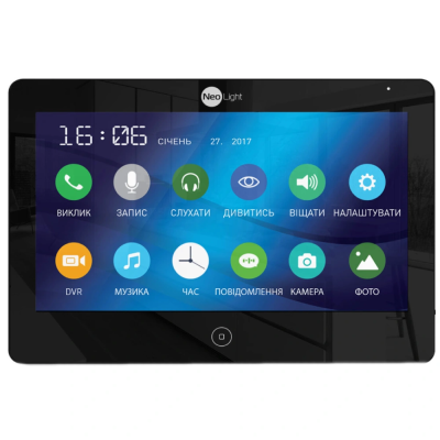 Видеодомофон NeoLight MEZZO HD black
