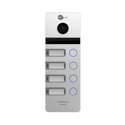 Вызывная панель NeoLight MEGA/4 FHD Silver