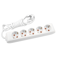 удлинитель 5 гнезд 2 м VIKO (90114502)