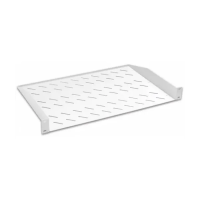 Полка для 19" шкафа , глубина 400 мм 1U (Hypernet) CS-400