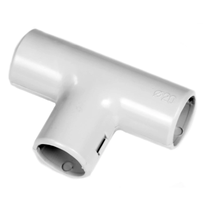 гладкая тройник разборной IP40 Ø20 (37-20002-020) Труба (37-20002-020)