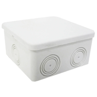 распределительная 80х80х40 серая гладкостенная Коробка (32-21040-808)