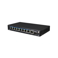 8-портовый Full Gigabit PoE Ethernet UTP3-GSW0802-TSP120
