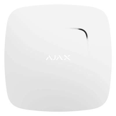 Беспроводной извещатель задымления и угарного газа Ajax FireProtect Plus (8EU) UA white (with CO)