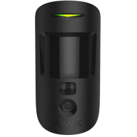 Беспроводной извещатель движения с камерой Ajax MotionCam black EU