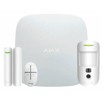 Комплект охранной сигнализации Ajax StarterKit Cam (8EU) UA white