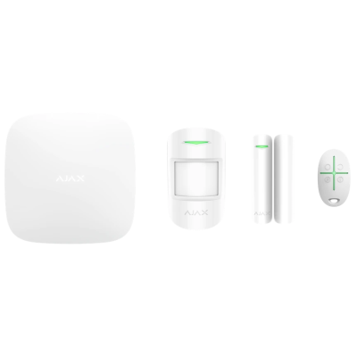 Комплект охранной сигнализации Ajax StarterKit Plus (8EU) UA white