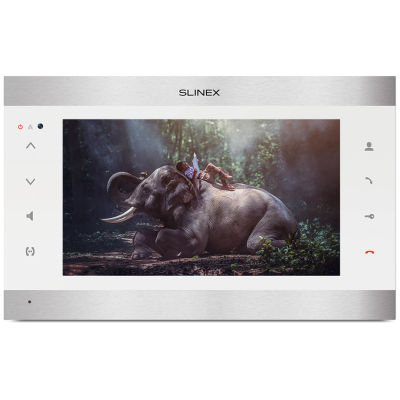 Видеодомофон 10" Slinex SL-10IPTHD (silver+white)